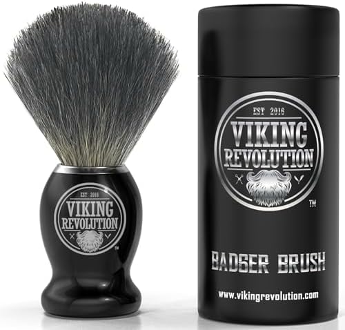 Viking Revolution Badger Hair Shaving Brush - 1 Count
