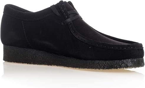 Clarks ORIGINALS Unisex's Wallabee Lace-Up Shoes, Black SDE, 9 UK