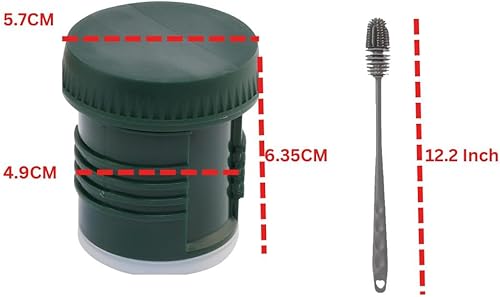 Miniatura 4 de Stanley - Tapón térmico Pico De Mate con cepillo para botella, tapón de pieza de repuesto para botella Stanley Classic aislada al vacío de boca