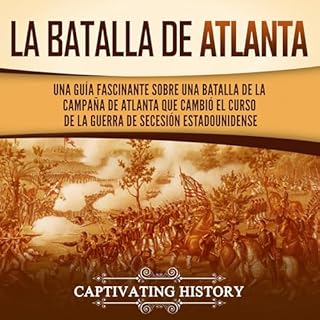 Diseño de la portada del título La batalla de Atlanta