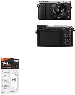 BoxWave Screen Protector Compatible with Panasonic Lumix GX85 (Screen Protector by BoxWave) - ClearTouch Anti-Glare (2-Pack), Anti-Fingerprint Matte Film Skin for Panasonic Lumix GX85