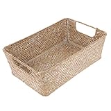 Panier de rangement : le matériau est stable et ferme, les lignes sont délicates et lisses, et le panier de rangement de qualité stable est pratique et facile à utiliser, paniers en osier pour le rangement