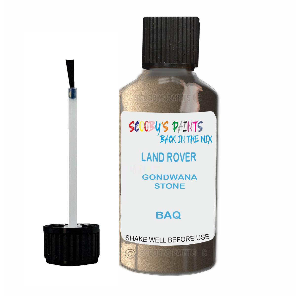 Scoobys Paints Back In The Mix Gondwana Stone Touch Up Paint For Land Rover Baq Metallic
