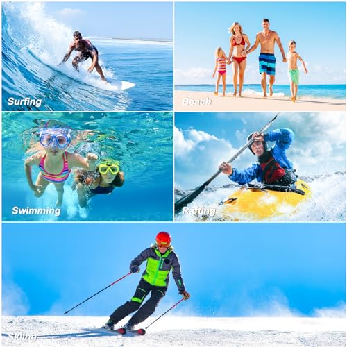 Kebrela WP16BW 2 Pcs Waterproof Phone Pouch, Clear Waterproof Phone Case For Iphone 15 Pro Max 14 13 12 11 Plus Samsung Up To 6.9'', 3D Ipx8 Water Proof Cellphone Dry Bag thumb #5