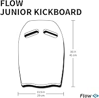 Vista 3 de Tabla de natación Flow - Tabla de entrenamiento de natación juvenil para niños