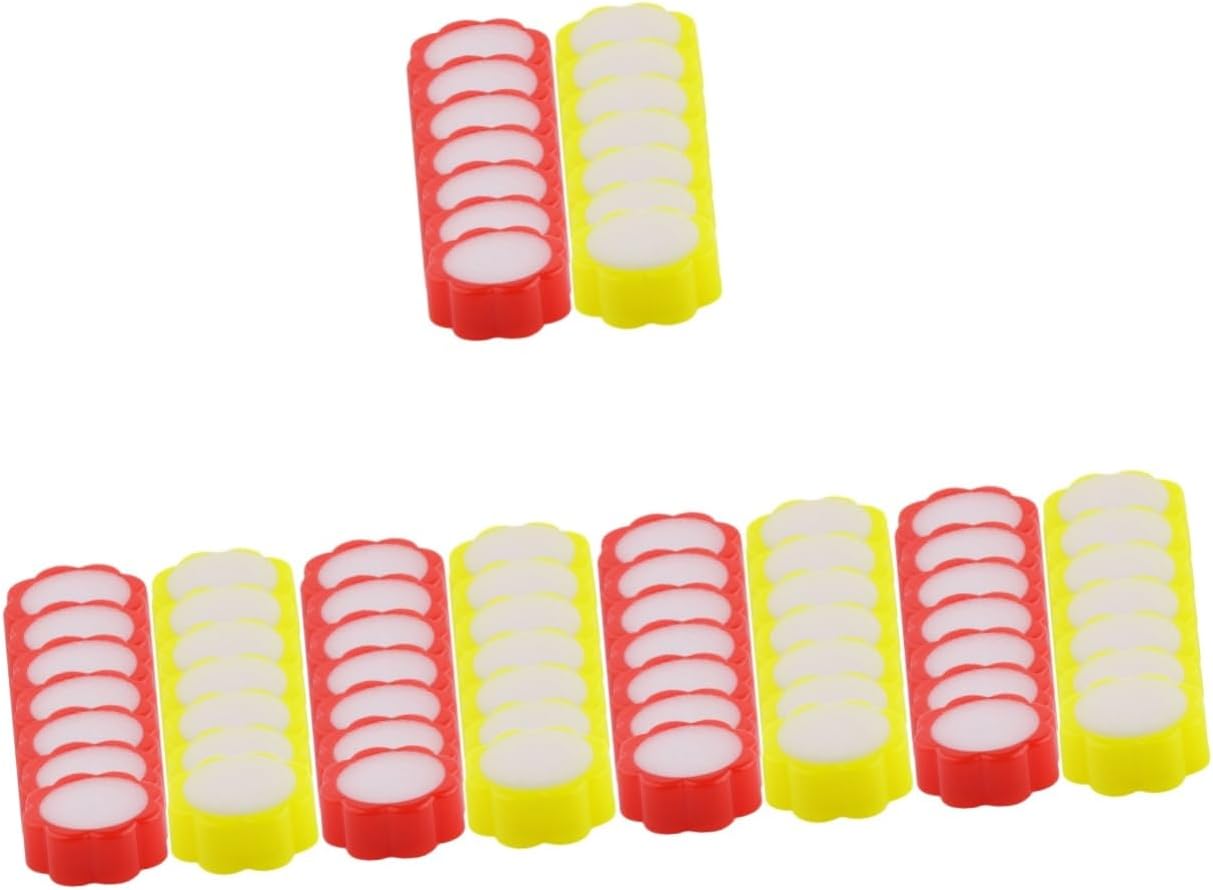 STOBOK 80 Pcs Sponge Cylinder Hand Wet Device Office Clerk