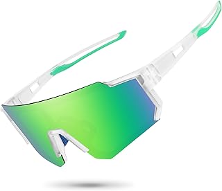 STORYCOAST Polarized Sports Sunglasses for Men Women,Driving Fishing Cycling Mountain Bike Sunglasses UV400 Protection