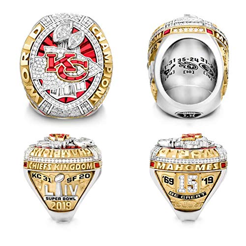image for MT-Sports Kansas City Chiefs Championship Ring Collectible Replica Gif