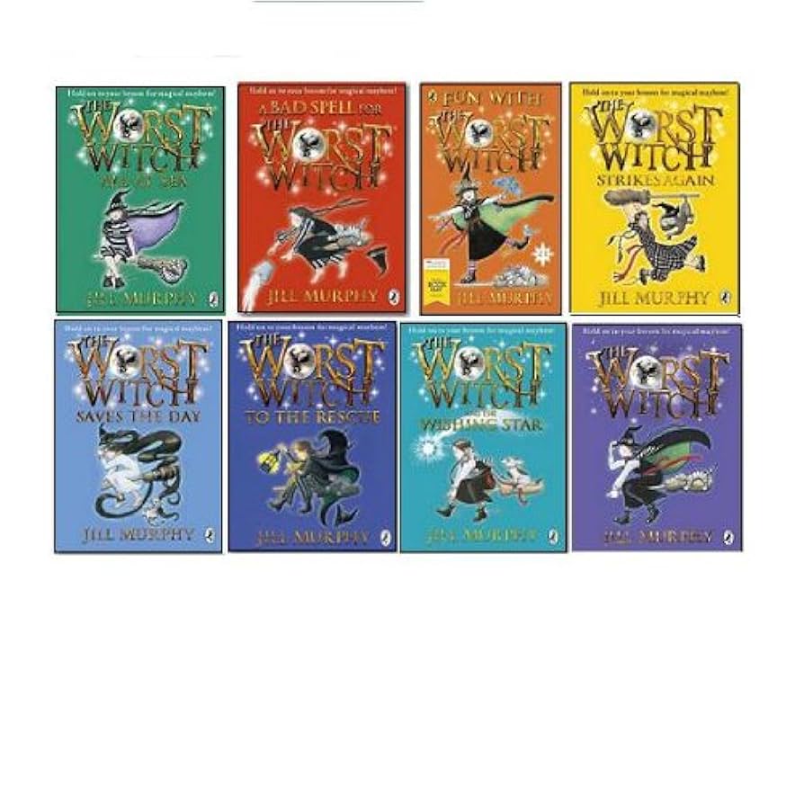 Jill Murphy The Worst Witch Collection 8 Books Set,(The