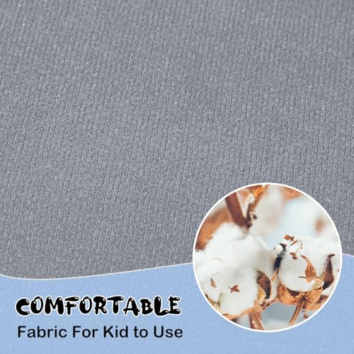 Image of Riakrum 6 Pieces Car Seat Strap Pads Covers for Baby Kids, Carseat Strap Covers Shoulder Pads, Soft Seat Belt Cover for Infant Stroller Safety Belt Cushion for Boy and Girl, 2.4 x 5.7 Inches(Gray)