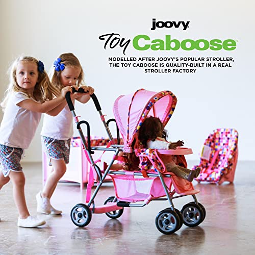 image for Joovy Toy Caboose Baby Doll Stroller Featuring Reclining Front Seat, A
