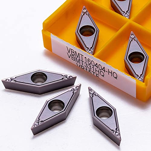 10 piezas VBMT160408 VBMT160404 Carburo CNC Herramientas Torno miniatura 1