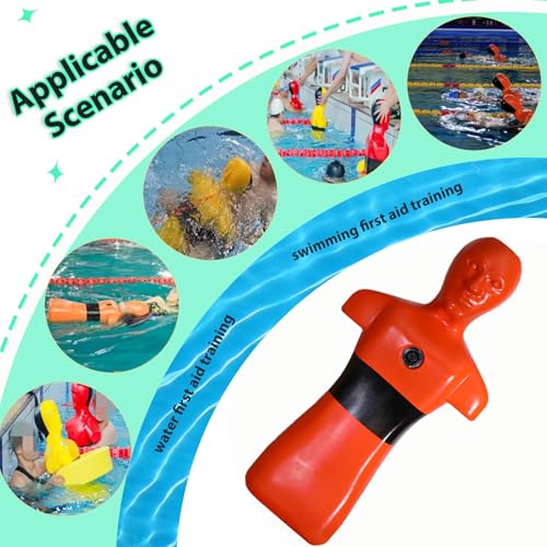 Mannequin de sauvetage piscine pour prévention noyade et modèle d'entraînement - 5