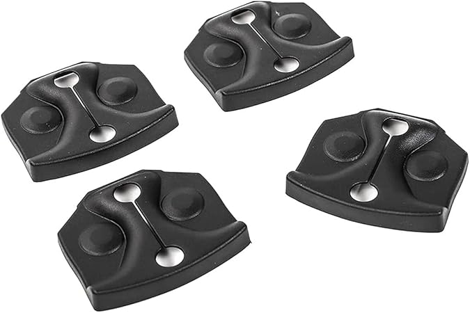 Amazon Varadyle 車のドアロックカバー ドアヒンジ防錆absカバー F150 15 16 17 18 19 用 ブラック 4個 内装パーツ 車 バイク