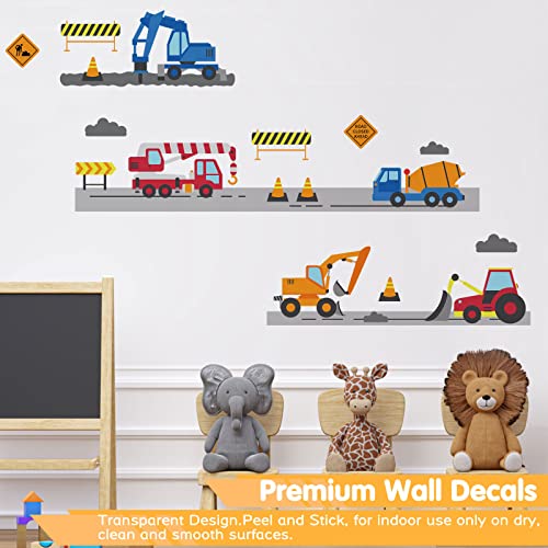 Vinilos Decorativos Vehículos de Construcción para Niños, 2 Plancha miniatura 2