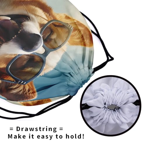 Image of Nerxy Pet Gymnastics Grip Bag Dog Cat Drawstring Grip Bags Puppy Shoe Bag Gym Storage Pouch
