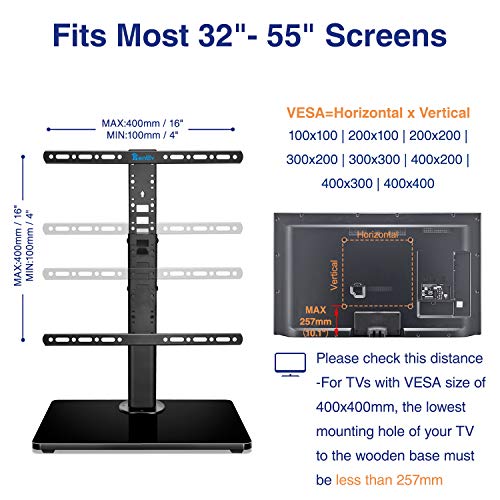 RENTLIV Supporto TV Universale - Porta TV da