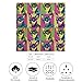 Colorful Chihuahua Head Silk Like Head Scarf for Women Bandana for Hair Wrapping Fashion Accessory Square Hair Scarves 25