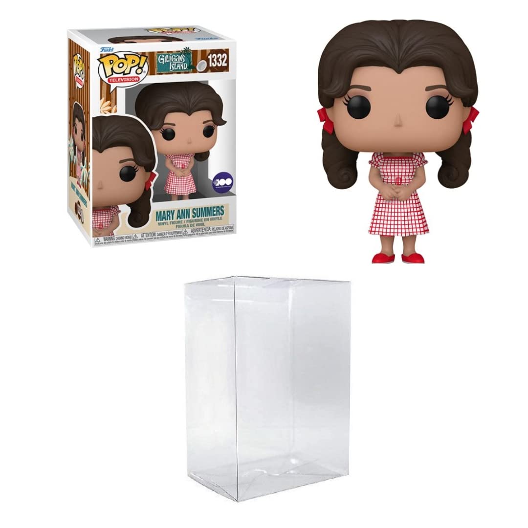 Funko Pop! TV: WB 100 - Gilligan’s Island, Mary Ann Summers Bundled with a Byron's Attic Pop Protector