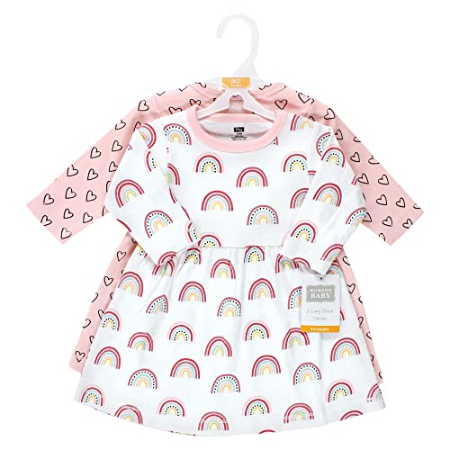 Image of Hudson Baby Girl's Cotton Dresses
