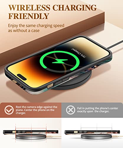 Gviewin Case Compatible With Iphone 14 Pro 6.1 Inch, [10Ft Military-Grade Drop Tested] Marble Stylish Cases Shockproof Protective Slim Thin Soft Tpu Phone Cover For Women 2022 (Drift Sand/Brown) #TOP5