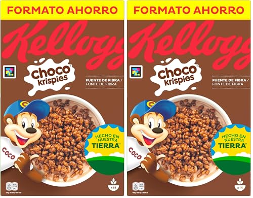 Kellogg's Choco Krispies Cereales 420gr (Paquete de 2)