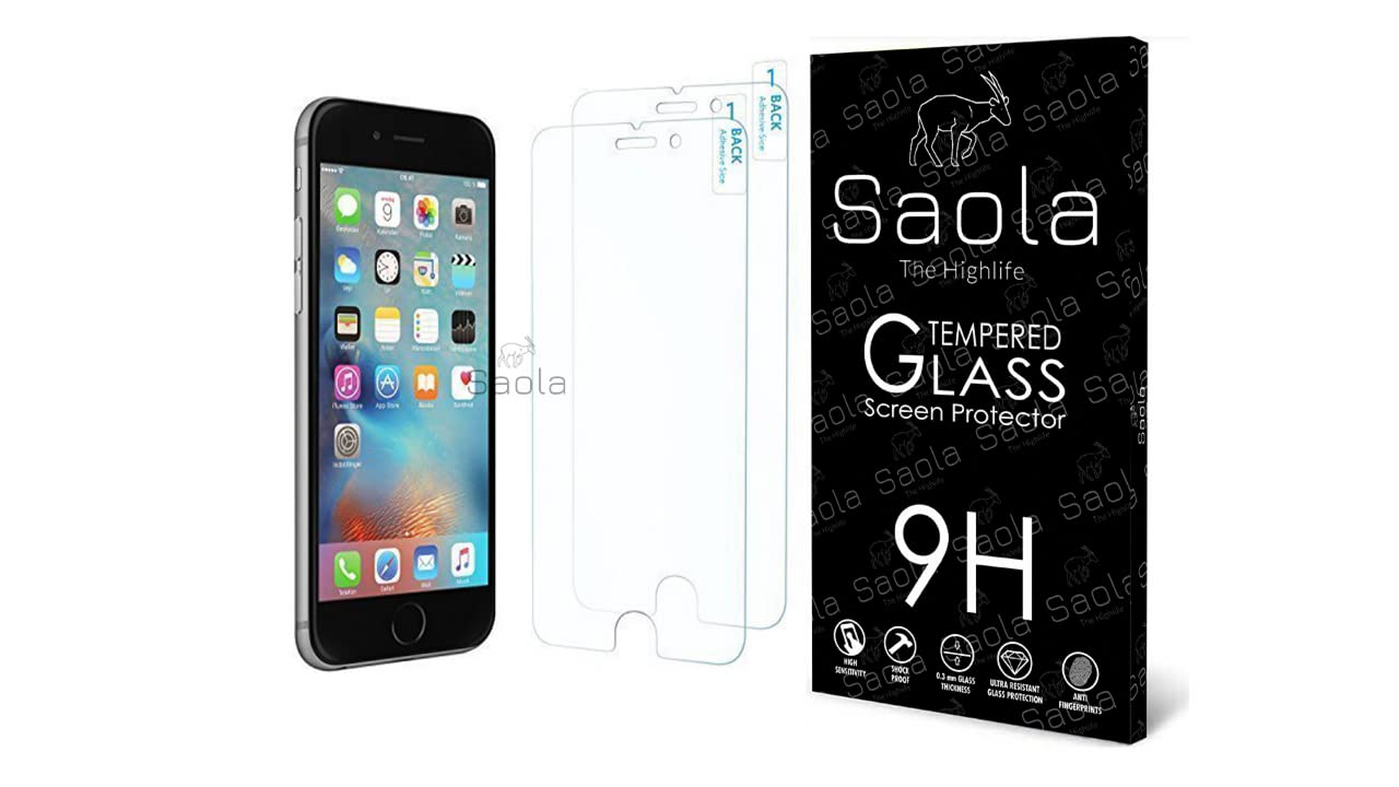 Saola 11D Tempered Glass For Apple Iphone 5s (PACK OF 1) with Free  Installation Full screen Coverage inch