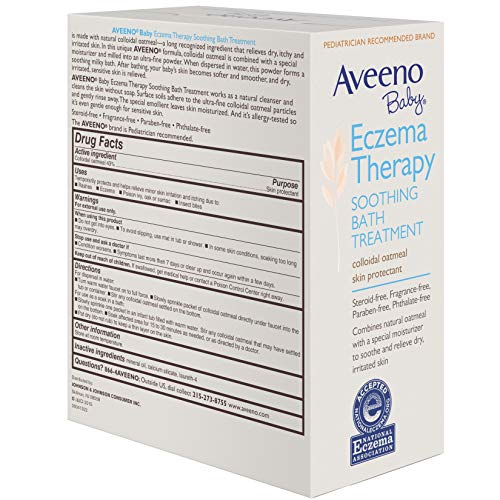 Aveeno Baby 3662 Eczema Therapy Soothing Bath Treatment thumb #8