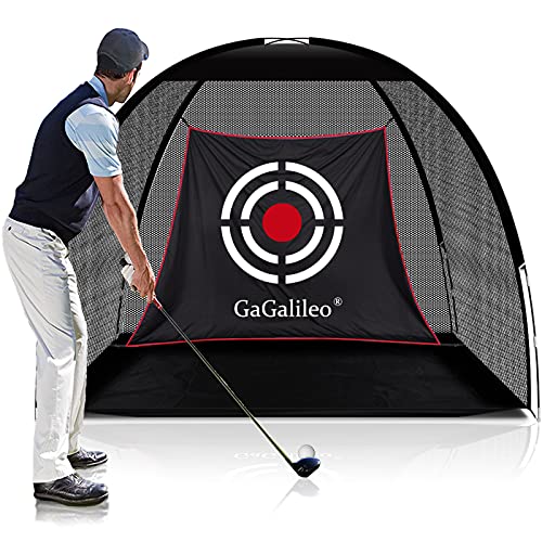 Golf Net Golf Hitting Net for Backyard Golf Home Driving Range Practice Golf Indoor Golfing Net Game 7x5x3FT with Carry Bag and Target Golf Net Golf Hitting Net for Backyard Golf Home Driving Range Practice Golf Indoor Golfing Net Game 7x5x3FT with Carry Bag and Target