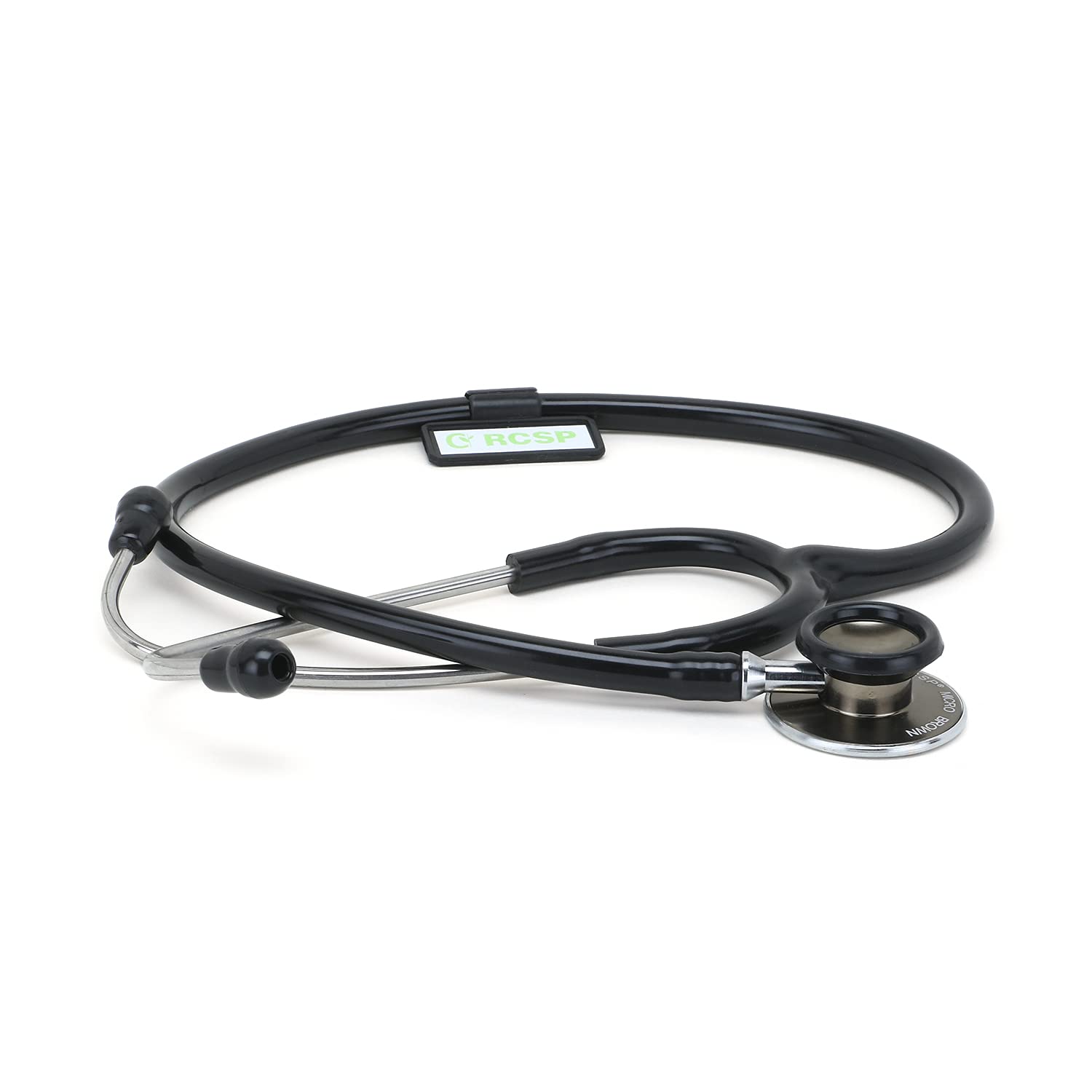 RCSP Micro Brown Stethoscope For Doctors And Medical Students | lightweight Aluminium Chest Piece with Flexible Latexfree Tube & Soft Sealing Ear Knobs (Black) (B08HVNRC9M) Amazon Price History, Amazon Price Tracker