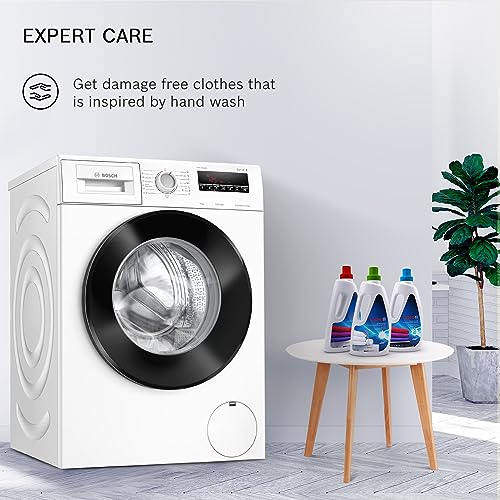 Image of Bosch 8 kg 5 Star Fully-Automatic Front Loading Washing Machine (WAJ24261IN, White, AI active water plus, In-Built Heater)
