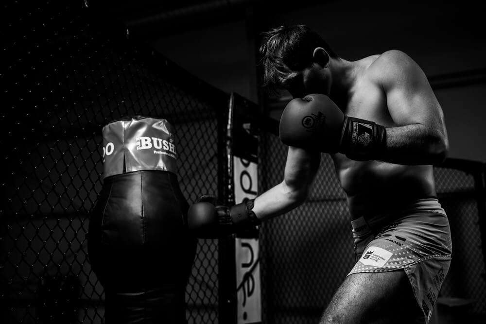 DBX BUSHIDO Sportowe Rękawice Bokserskie Męskie "ActiveClima" - Do Sportów Walki i Kickboxingu