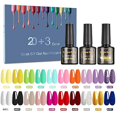 Set de Esmaltes de Gel Semipermanentes SHOWNAIL Cover