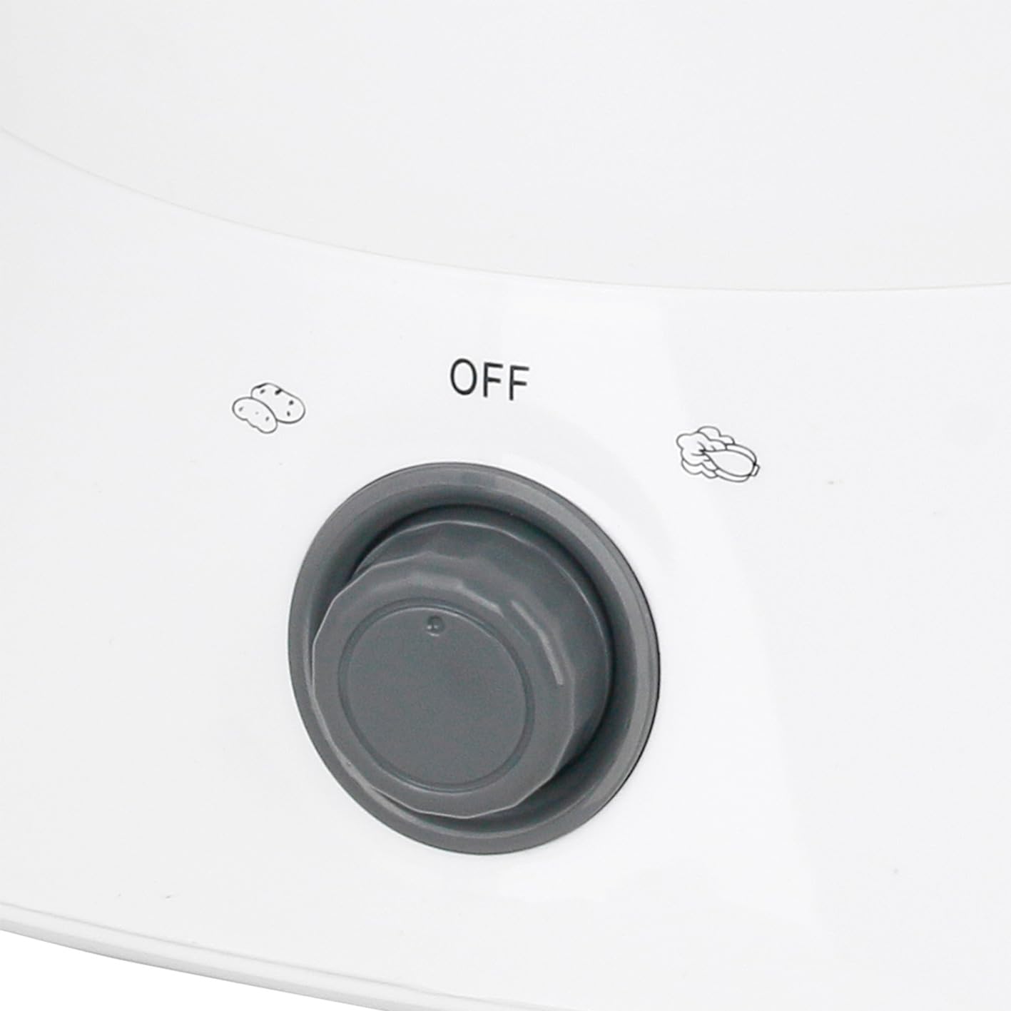 Emerio Kartoffel-Schäler PP-115681.1 Elektrisch mit Salat-Schleuder, Schwarz, Edelstahl, 2 Geschwindigkeiten, Kabelfach, 85 Watt, Modern, Küchengerät
