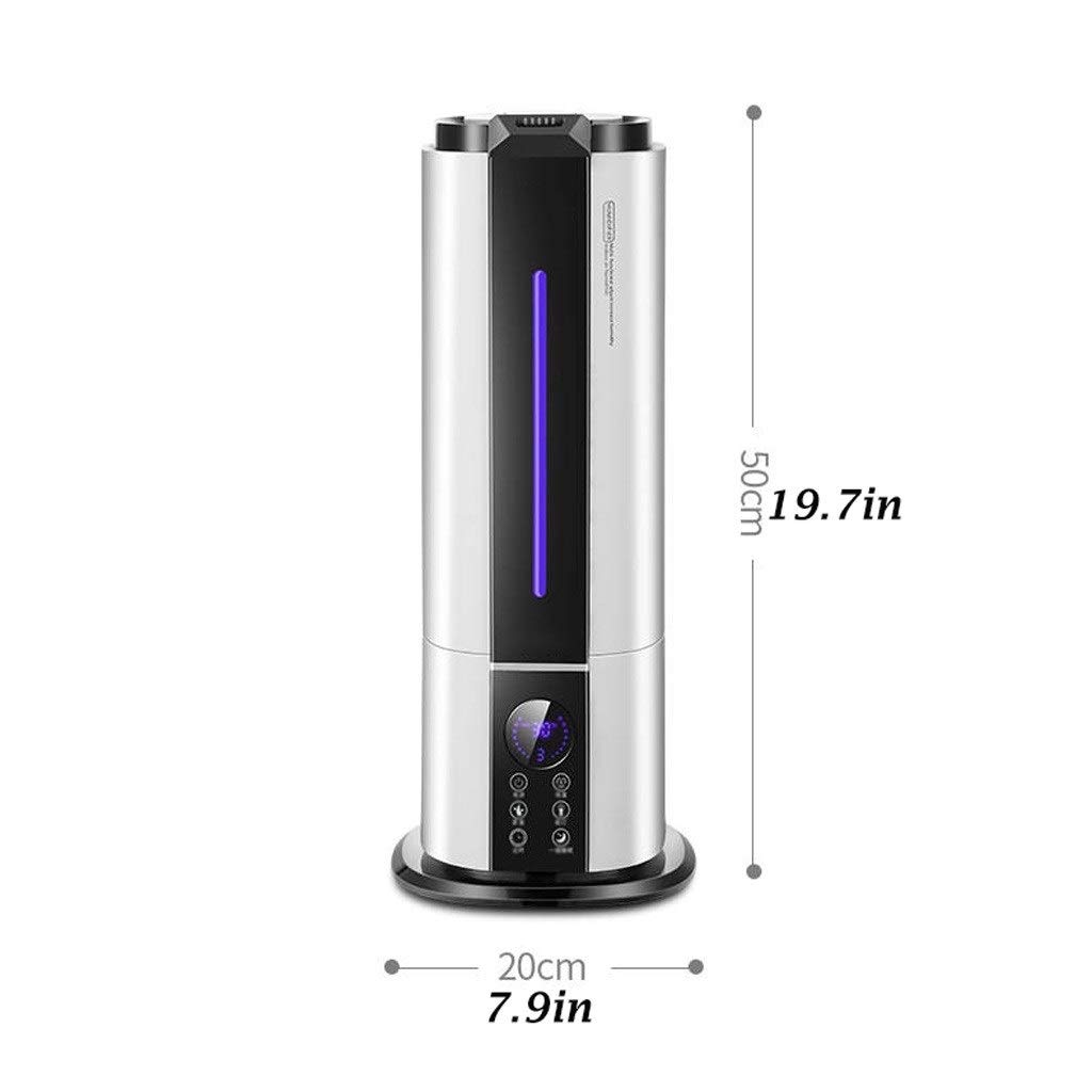 umidificatore da Terra Aria umidificatore Silenzioso Funzionamento, Automatico Funzione di spegnimento e Luce di Notte, for la casa e L'Ufficio Camera umidificatori