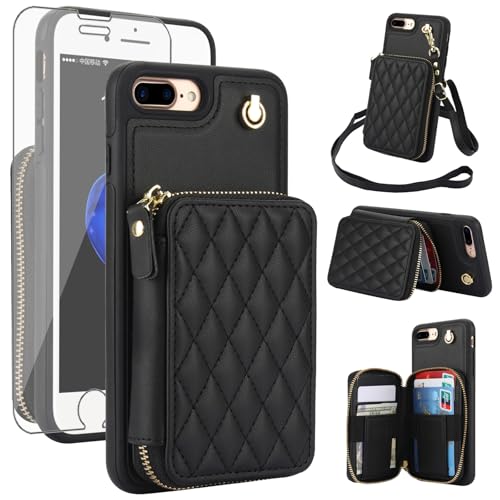 Emplacement pour cartes coque iPhone 7 Plus anti-rayure et casse