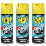 Invisible Glass 91163-3PK Premium Aerosol Glass Cleaner Spray for Car Windshields and Windows, Automotive and Home Window Cleaner, Streak-Free, Ammonia-Free, Tint-Safe – 15 oz (Pack of 3)