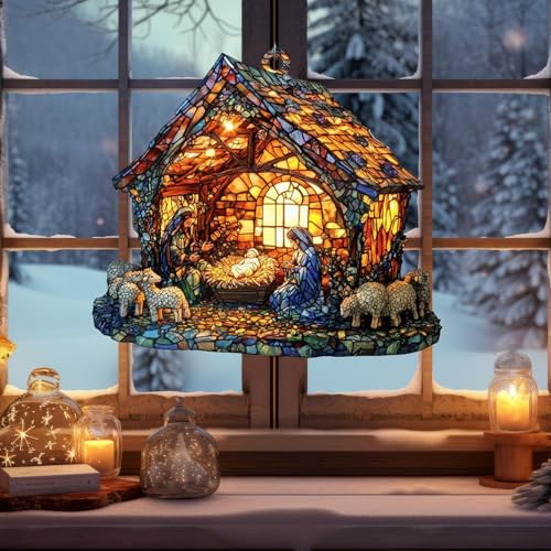 Vitrail durable Jésus pour résoudre le manque de luminosité intérieure - 3
