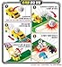 Ghost Mecard King Cobra and MR. Moon Mini Monster Toy Transforming Ghost Rabbit from Ball Shape Shooting Pop Up on Yellow Ghost Rider