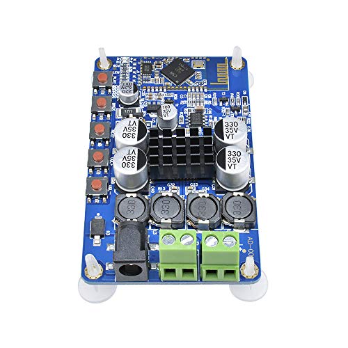 Diymore TDA7492P 50W+50W CSR8635 2x50W Dual Channel Stereo Amplifier DIY Module Wireless Digital Bluetooth 4.0 Audio Receiver Amplifier Board with Heatsink