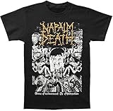Photo Gallery exvxz napalm death - maglietta da uomo con scritta "from enslave to obliteration vinta", colore: nero, colore 18, s Photo Gallery exvxz napalm death - maglietta da uomo con scritta "from enslave to obliteration vinta", colore: nero, colore 18, s