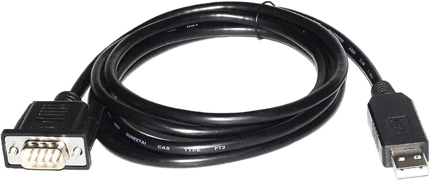 FT232RL USB to D-SUB DB9 9P Male Adapter RS232 Converter Serial Communication Cable for 900 MAINFRAME to PC(5m)