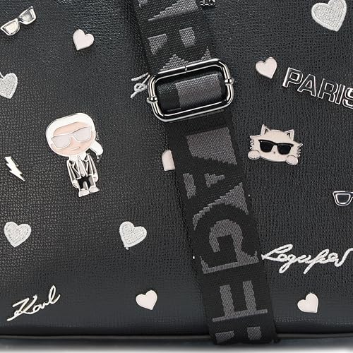 Image of KARL LAGERFELD Women's Maybelle Pins Satchel