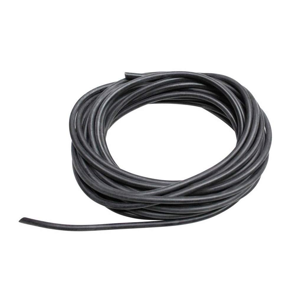 Durite essence pvc souple 4x7 noir en rouleau de 10m pour air et carburant