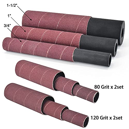 Scottchen Pro SG-01 Spindle Sander Adaptor 4-1/2 Inch X 1/2 Inch With Rubber Sanding Drum Kit Od 3/4" thumb #2