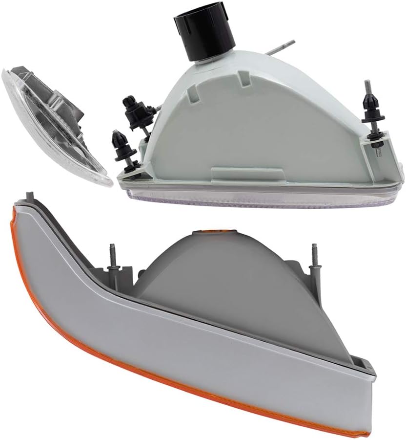 Fits 1992-1996 F150 Bronco Headlights, Corner and Side Park Signal Lights Compatible with F2TZ13008B F2TZ13008A F2TZ15A201D F2TZ15A201C