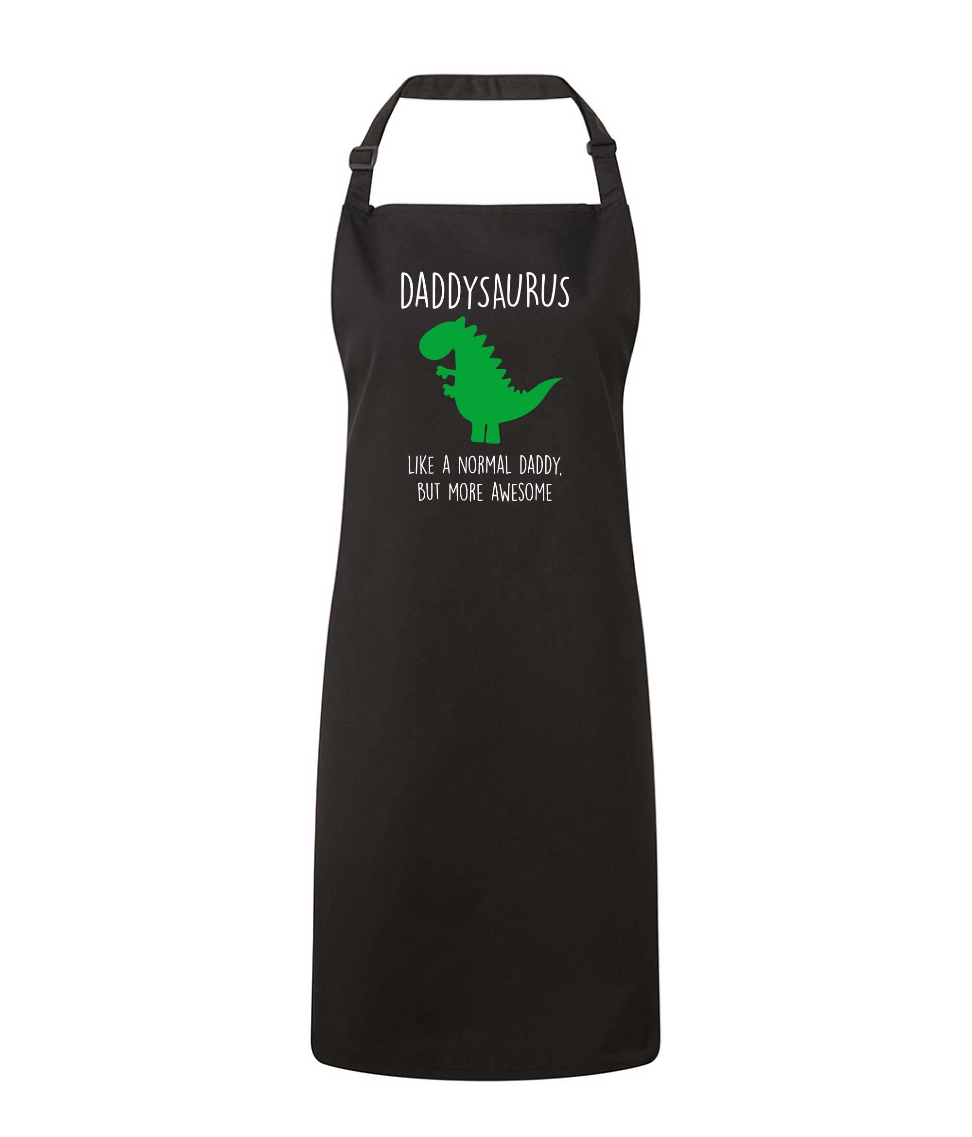 60 Second Makeover Limited Daddy Dinosaur Apron Daddysaurus Gift Present Fathers Day Birthday Christmas