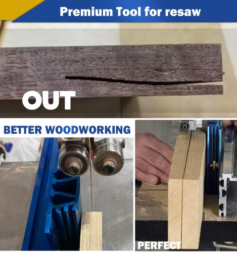 Kms7214 Resaw Guide 7" (178Mm) Fits For Table Band Saw With A Band Saw Fence, Thin Cutting Strong Helper Fit For 14"Bandsaws #TOP3