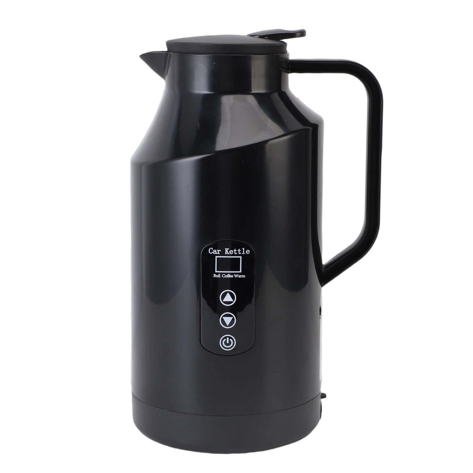 Hztyyier Bollitore Elettrico per Auto con Spegnimento Automatico 1500ML Riscaldatore Portatile per Acqua Bollente Viaggiatori Appassionati di tè e caffè Silicone PP