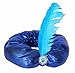 partyclub Blue Turban Jewel with Feather Hats